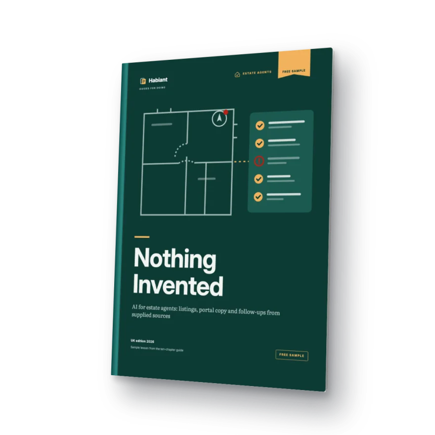 Cover of the free sample of Nothing Invented